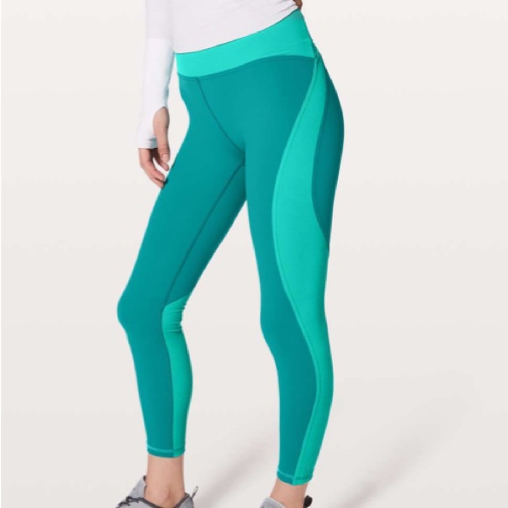 lululemon athletica Teal Leggings